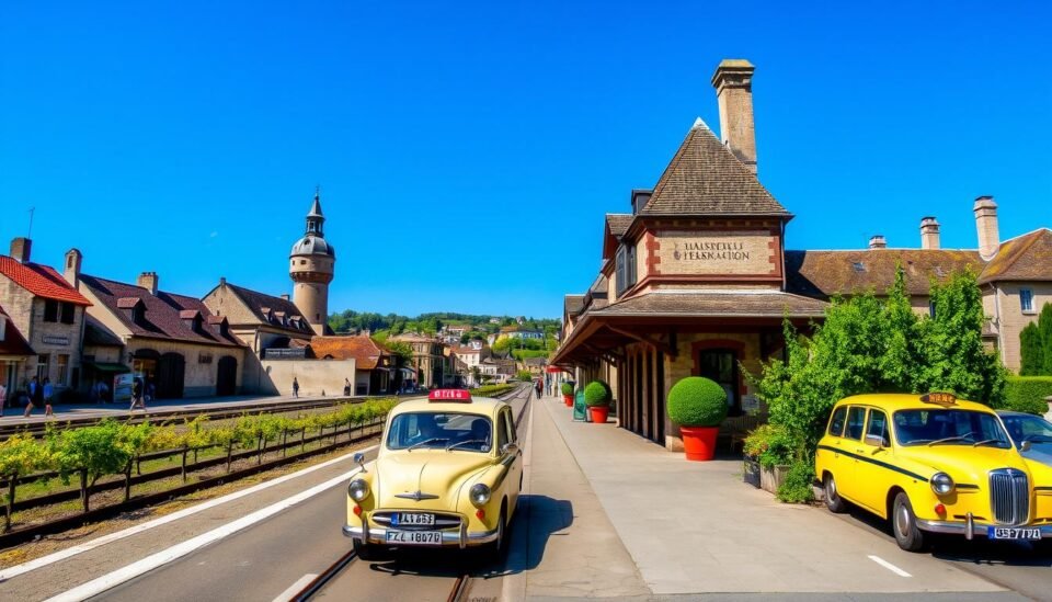 saint emilion train station taxi